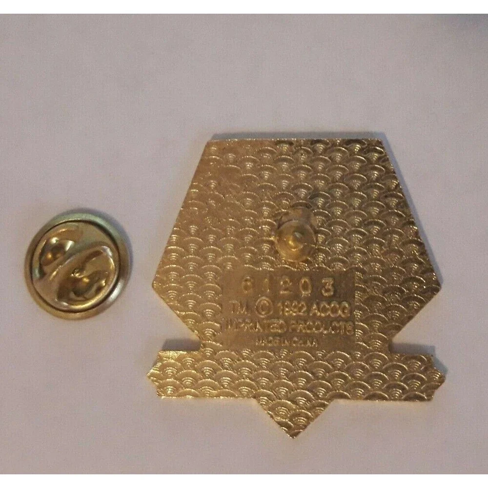 Xerox Supplies The Gold Standard Olympic Pin 1996 Atlanta Enamel Lapel Tack logo
